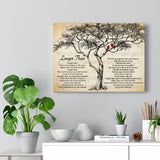 Song lyrics -- Longer Than (Dan Fogelberg) -- Canvas 12"X16" -- Printify