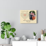 Lyrics Song -- Canvas 8"x10" -- Mike & Jeannie