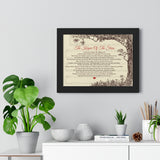 Keeper of the stars -- New style 2 -- Black framed 12x16 -- Printify