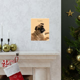 Printify Poster 9x11 - Luna Dog 2.6