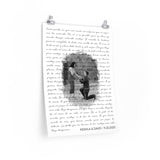 Lyrics Song -- Poster 18"x24" -- Keishla & David