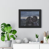Lyrics -- Kinsale and Mason 4/30/2020 -- Black framed 11x14 -- Printify