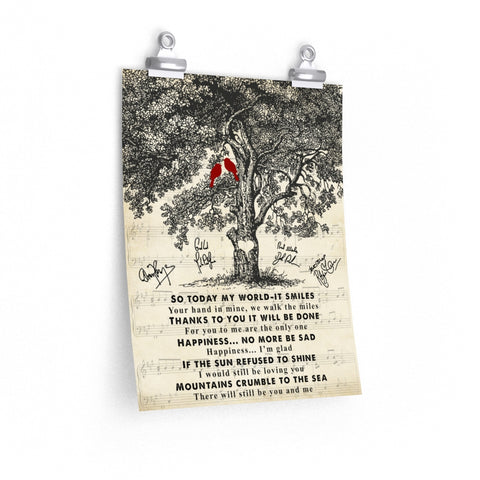 Thank you -- 2 -- 11x14 -- Printify