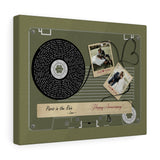 Cassette -- Ruth and Colton 04.03.2021 -- Canvas 11x14 -- Printify