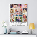 Dad Family Love -- Canvas 24"x30" -- Gael Valeria Sebastian