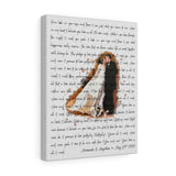 Lyrics Poster -- Armando & Angelina -- Canvas 11x14 -- printify