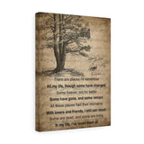 In My Life -- 25 -- Canvas 12x16 -- Printify