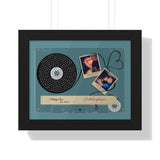 Cassettes-Tape -- Matthew & Amber -- Black frame 11x14 -- Printify