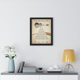 Printify Black Framed 16x20 Poster - Wish You Were Here - Design 3