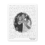 Canvas Gallery Wraps 11x14 Printify - Always Be You.  Love, MoM - Simple Man 1.3