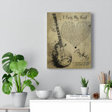 Lyrics -- Canvas 11x14 --  Gordon & Christie -- Printify