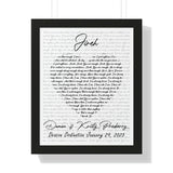 Printify Black Framed 16x20 Poster - Jireh - Damon & Kristy Presberry