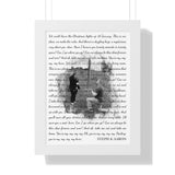 Lyrics -- Steph & Aaron White framed 12"x16" -- Printify