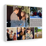 Photos Collages Prints -- Canvas 8"x10" -- A Father Holds A Daughter’s Hand