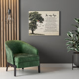 In my Life  -- 37 -- Canvas 24x30 -- Printify