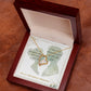 Merry Christmas Maureen - To My Beautiful Wife - Forever Love Silver Luxury