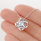 Love Necklace (to My #Soul#Mate) -- Love Knot -- 4
