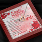 Love Necklace (for My Wife) -- Interlocking Hearts -- 1