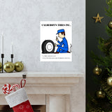 Printify Poster 11x14 Matte - CALDERON’S TIRES INC