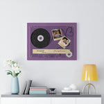 Cassette -- Amber & Michael 12.25.21 -- Canvas 18x24 -- Printify
