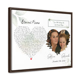 Canvas Wraps Horizontal Frame 20x16 - Eternal Flame Alicia & Amanda - November 17th, 2021