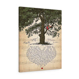 In My Life Lyrics Poster -- Canvas 24"x30" -- 19 -- printify