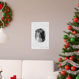 Lyrics -- Lane and Chasity 01.29.2022 -- 12x18 -- Printify