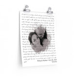 Printify 11x14 Poster - Heather & Philip - XoXoXo