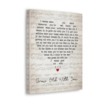 Canvas Gallery Wraps 11x14 - Grow Old With You - Design 9