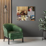 Print poster -- Simba & Shanti / SamBear and Bones -- Canvas 24x30 -- Printify