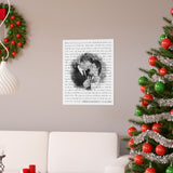 Lyrics Song -- Poster/ 16''x20'' -- Chris & Katrina