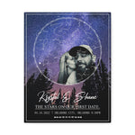 Canvas Gallery Wraps 11x14 Printify - Krystal & Shane - 04/16/2022 Star Map