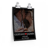 Photo Collages -- poster/ 9''x11'' -- Gustavo & Jazmin