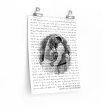Lyrics -- Matt & Amber 06/26/2021 -- 11x14 -- Printify