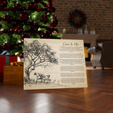 Come to me (Goo Goo Dolls) -- Style 3 -- Canvas 24x30 -- Printify