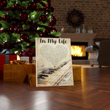 In My Life -- 23 -- Canvas 18x24 -- Printify