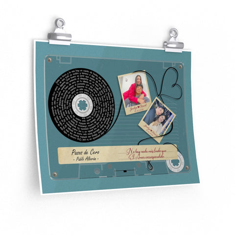 Printify Matte 14x11 Poster - Pasos de Cero - Jocelyn & Raciel