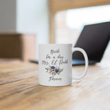 Personalized Mrs Wedding Mugs -- 11oz -- 1 -- El Hedok -- printify