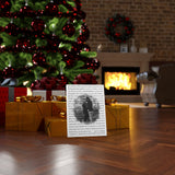 Lyrics -- Quin & Krista -- Canvas 12x16 -- Printify