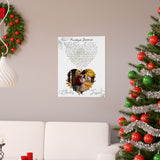 Lyrics -- Charles & Jessica (Beautiful Suprise) -- 16x20 -- Printify