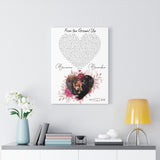 Lyrics -- Brianna - Brandon -- Canvas 18x24 -- Printify