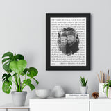 Lyrris -- Gregg & Melissa 08/29/2019 -- Black framed 12x16 -- Printify