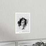 Printify Matte 11x14 Poster - Tyler & Cheyenne 1/29/22 - Happy 1 Year Wedding Anniversary