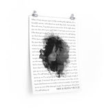 Lyrics Song -- Poster 18"x24" --  Eric and Olena