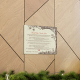 Printify Canvas Gallery Wraps 14x11 - THE BEEJE IN MY HEART -  I THOUGHT YOU SHOULD KNOW