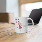 Personalized Couples Love (I Love You Couple) -- 11oz White Mug -- KENNY -- printify