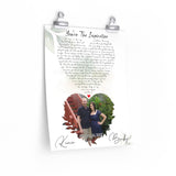 Lyrics -- Kevin and Becky January 26, 2002 -- 11x14 -- Printify