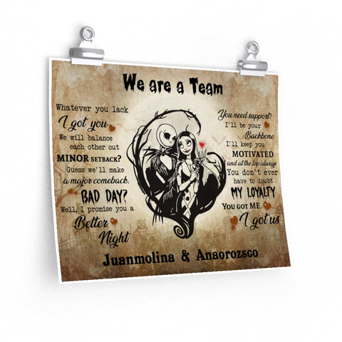 Night Before Christmas -- poster/ 11''x14'' -- Juanmolina & anaorozsco