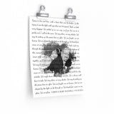 Lyrics -- Chris & Mary Randell 03/29/2014 -- 9x11 -- Printify