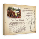 Daddy Family Prints -- Canvas 11"X14" -- JOHN M. SMITH